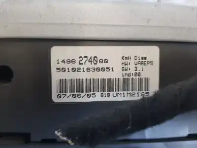 Peça sobressalente para automóvel em segunda mão quadrante por citroen c8 2.0 hdi premier referências oem iam 1496274080  501021630051