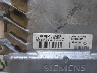 Pezzo di ricambio per auto di seconda mano centralina motore per renault clio ii fase ii (b/cb0) 1.2 58 cv / 43 kw riferimenti oem iam 8200326395 s110140201 8200326387