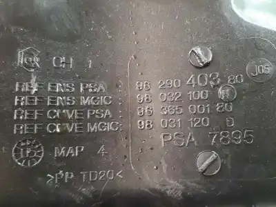 Second-hand car spare part air filter for citroen c8 2.0 hdi premier oem iam references 9629040380  