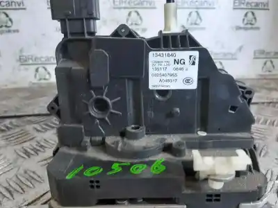 Second-hand car spare part front right door lock for opel corsa e edition oem iam references 13431840  