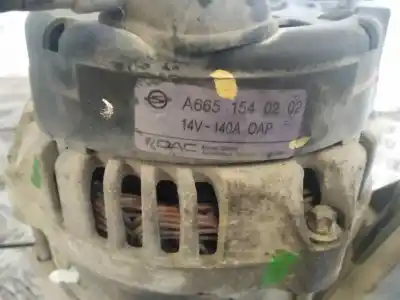 Peça sobressalente para automóvel em segunda mão alternador por ssangyong kyron 2.7 turbodiesel cat (euro 4) referências oem iam a6651540202  
