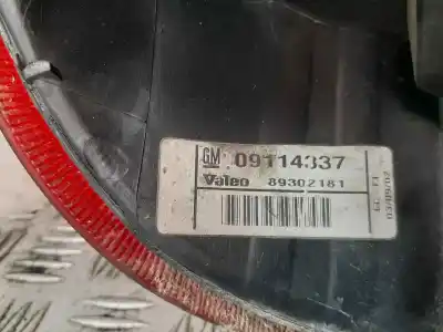 Pezzo di ricambio per auto di seconda mano luci posteriori destra per opel corsa c (x01) 1.0 (f08, f68) riferimenti oem iam 09114337  