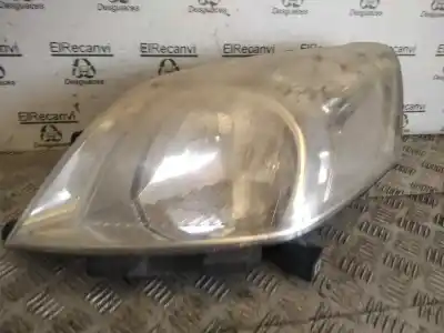 Second-hand car spare part left headlight for citroen nemo nivel b oem iam references 04557099900010  