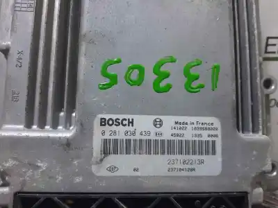 Peça sobressalente para automóvel em segunda mão centralina de motor uce por dacia sandero ambiance referências oem iam 237102213r