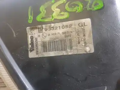 Second-hand car spare part left headlight for opel meriva cosmo oem iam references 93321052  89308550