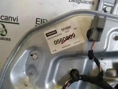 Peça sobressalente para automóvel em segunda mão elevador de vidros dianteiro direito por volvo s40 berlina 2.4 summum referências oem iam 0560809