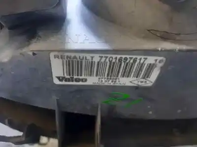 Автозапчастина б/у ліва фара для renault clio ii fase i (b/cbo) 1.9 d alize посилання на oem iam 7701697617  