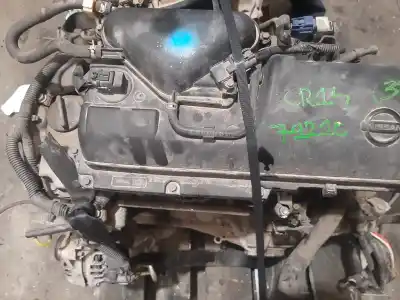 Peça sobressalente para automóvel em segunda mão motor completo por nissan micra (k12e) tekna referências oem iam cr14  int.d-3.3