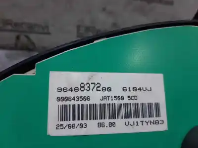Peça sobressalente para automóvel em segunda mão quadrante por peugeot 206 sw (2e/k) 2.0 hdi referências oem iam 9648837280