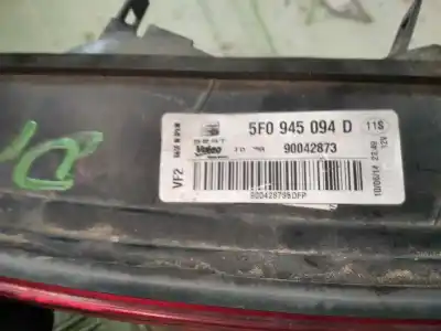 Peça sobressalente para automóvel em segunda mão farolim interior traseiro direito por seat leon (5f1) reference referências oem iam 5f0945094d  