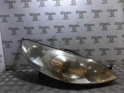 Second-hand car spare part Right Headlight for PEUGEOT 407 Confort OEM IAM references 9641939880  