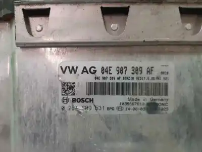 Peça sobressalente para automóvel em segunda mão centralina de motor uce por seat leon (5f1) reference referências oem iam 04e907309af 1039s67613 0261s09531
