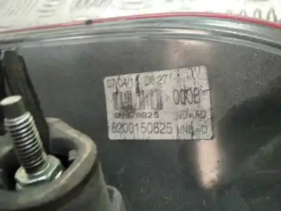 Pezzo di ricambio per auto di seconda mano luci posteriori destra per renault kangoo (f/kc0) authentique riferimenti oem iam 8200150625  