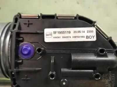 Peça sobressalente para automóvel em segunda mão motor do limpa para brisas por seat leon (5f1) reference referências oem iam 5f1955119 hw041 3397021682