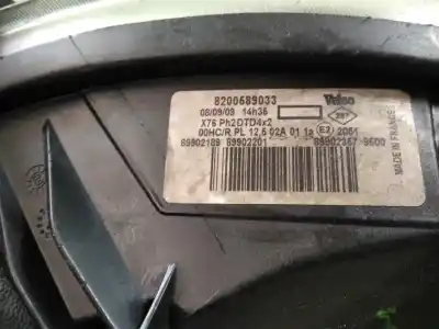Автозапчасти б/у правая фара за renault kangoo (f/kc0) authentique ссылки oem iam 8200589033  89902189 Автозапчасти б/у правая фара за renault kangoo (f/kc0) authentique ссылки oem iam 8200589033  89902189