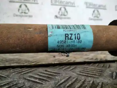 Pezzo di ricambio per auto di seconda mano trasmissione anteriore destra per kia rio (yb) business riferimenti oem iam 49501h8100