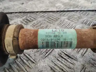 Pezzo di ricambio per auto di seconda mano trasmissione anteriore sinistra per kia rio (yb) business riferimenti oem iam 49500h8100