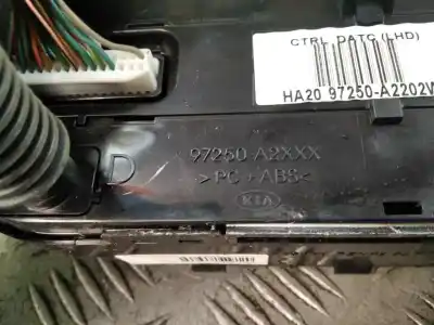 Peça sobressalente para automóvel em segunda mão comando de sofagem (chauffage / ar condicionado) por kia pro cee'd (jd) 1.6 crdi 110 referências oem iam 97250a2xxx  97250a2202wk