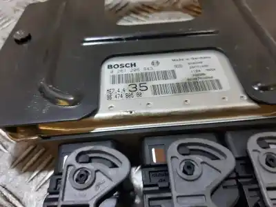 Recambio de automóvil de segunda mano de centralita motor uce para peugeot 307 (s1) xn referencias oem iam 9647480580  0261206943
