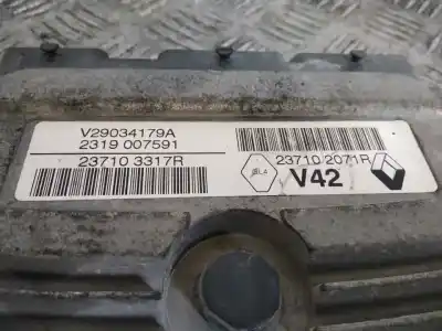 Second-hand car spare part ecu engine control for dacia sandero básico oem iam references 237102071r  