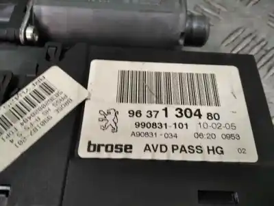 Second-hand car spare part right front window motor for peugeot 307 break / sw (s1) 2.0 16v cat oem iam references 9637130480  