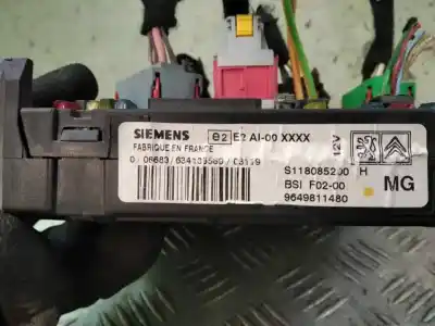 Автозапчасти б/у блок реле/предохранителей за citroen c3 (f desde 11/2001) 1.1 8v ссылки oem iam 9649811480