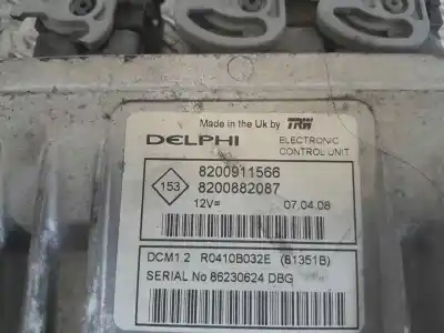 Second-hand car spare part ecu engine control for renault twingo 1.5 dci diesel oem iam references 8200911566  