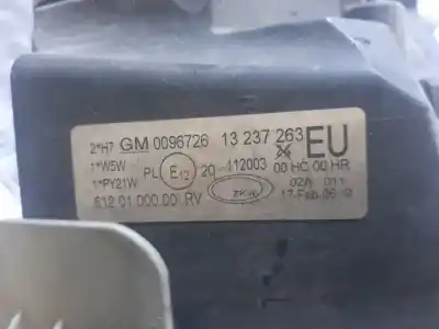 Pezzo di ricambio per auto di seconda mano faro anteriore sinistro per opel corsa d cosmo riferimenti oem iam 13237263  