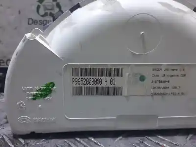 Автозапчасти б/у приборная доска за CITROEN C2 (JM_) 1.6 ссылки OEM IAM P9652008080  NS0293883