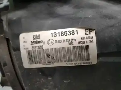 Автозапчасти б/у левая фара за opel corsa d enjoy ссылки oem iam 13186381  