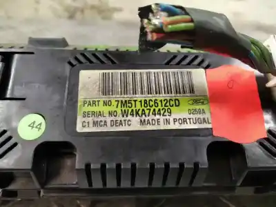 Second-hand car spare part heating / air conditioning control panel for ford focus lim. (cb4) titanium oem iam references 7m5t18c612cd  w4ka74429