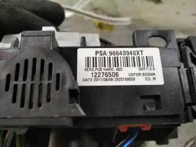 Second-hand car spare part multifunction switch for citroen c3 picasso exclusive oem iam references 96643948xt  12276506