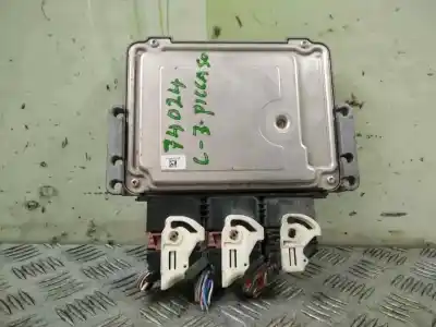 Second-hand car spare part ecu engine control for citroen c3 picasso exclusive oem iam references 9677013180