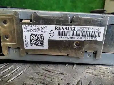 Автозапчасти б/у АУДИОСИСТЕМА / РАДИО CD за RENAULT SCENIC II  ссылки OEM IAM 8200562686T  