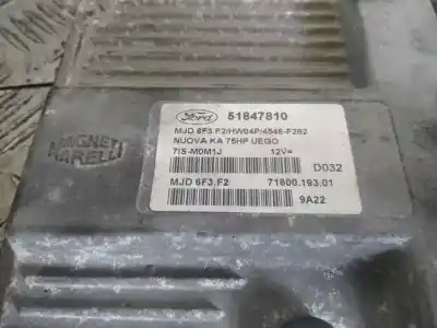 Автозапчасти б/у блок управления двигателем за ford ka (ccu) titanium ссылки oem iam 51847810