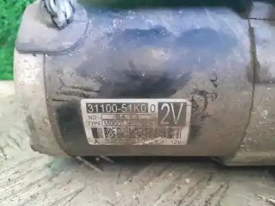 Pezzo di ricambio per auto di seconda mano motorino di avviamento per opel agila b enjoy riferimenti oem iam 3110051k0