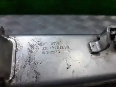 Pezzo di ricambio per auto di seconda mano RAFFREDDATORE EGR per VOLKSWAGEN GOLF V BERLINA (1K1)  Riferimenti OEM IAM 03L131512BB  