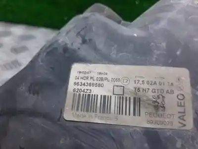 Peça sobressalente para automóvel em segunda mão farol / farolim esquerdo por peugeot 307 break / sw (s1) sw pack referências oem iam 9634369580   Peça sobressalente para automóvel em segunda mão farol / farolim esquerdo por peugeot 307 break / sw (s1) sw pack referências oem iam 9634369580