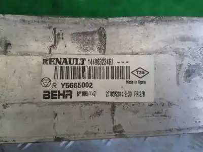 Peça sobressalente para automóvel em segunda mão intercooler por renault kangoo profesional referências oem iam 144963234r  