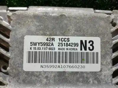 Second-hand car spare part ecu engine control for chevrolet aveo ls oem iam references 5wy5992a  
