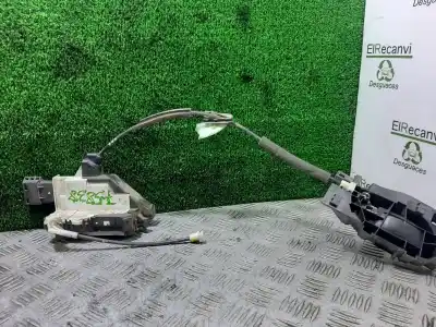 Second-hand car spare part rear left door lock for citroen c3 attraction oem iam references 732314  