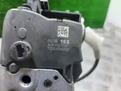 Second-hand car spare part left front door lock for citroen c3 attraction oem iam references 836153  