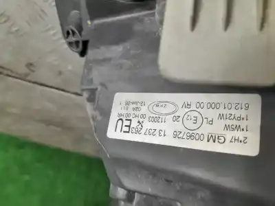 Piesă de schimb auto la mâna a doua far dreapta pentru opel corsa c blue line referințe oem iam 0096726  