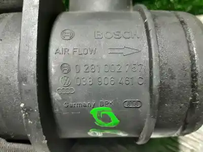 Автозапчастина б/у витратомір повітря для audi a3 (8l) 1.9 tdi посилання на oem iam 0281002757  