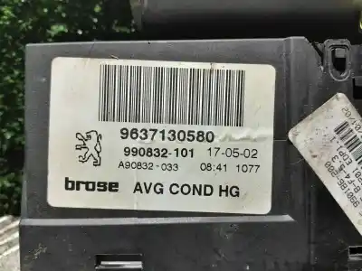Автозапчастина б/у двигатель переднього ліва вікна для peugeot 307 break / sw (s1) sw pack посилання на oem iam 9637130580  