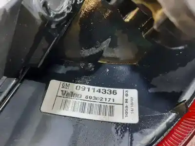 Peça sobressalente para automóvel em segunda mão farolim traseiro esquerdo por opel corsa c furgoneta/hatchback (x01) 1.2 16v (f08, w5l) referências oem iam 09114336  89302171 Peça sobressalente para automóvel em segunda mão farolim traseiro esquerdo por opel corsa c furgoneta/hatchback (x01) 1.2 16v (f08, w5l) referências oem iam 09114336  89302171