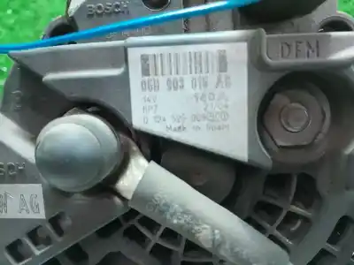 Second-hand car spare part alternator for audi a4 b7 avant (8ed) 2.0 oem iam references 0124525009  06b016ab