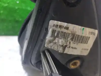 Peça sobressalente para automóvel em segunda mão espelho retrovisor direito por skoda rapid active referências oem iam 5jb857408  