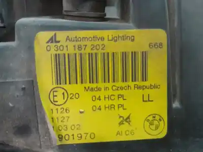Second-hand car spare part right headlight for bmw serie 3 compact (e46) 318td oem iam references 0301187202  6901970
