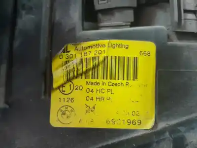 Peça sobressalente para automóvel em segunda mão farol / farolim esquerdo por bmw serie 3 compact (e46) 318td referências oem iam 0301187201  6901969